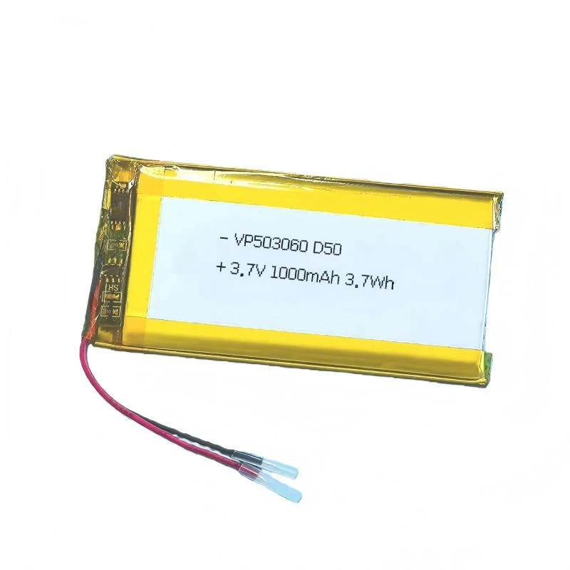 503060 3.7V 1000mAh 3.7Wh lithium polymer battery